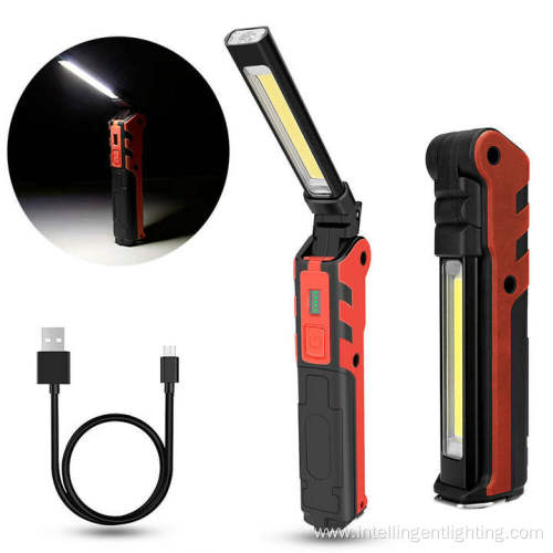 COB LED Magnetic Work Light With USB Rechargeable